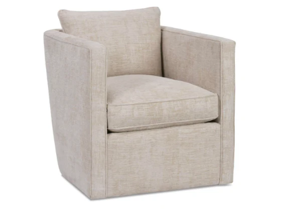 Anne Loose Back Swivel Chair