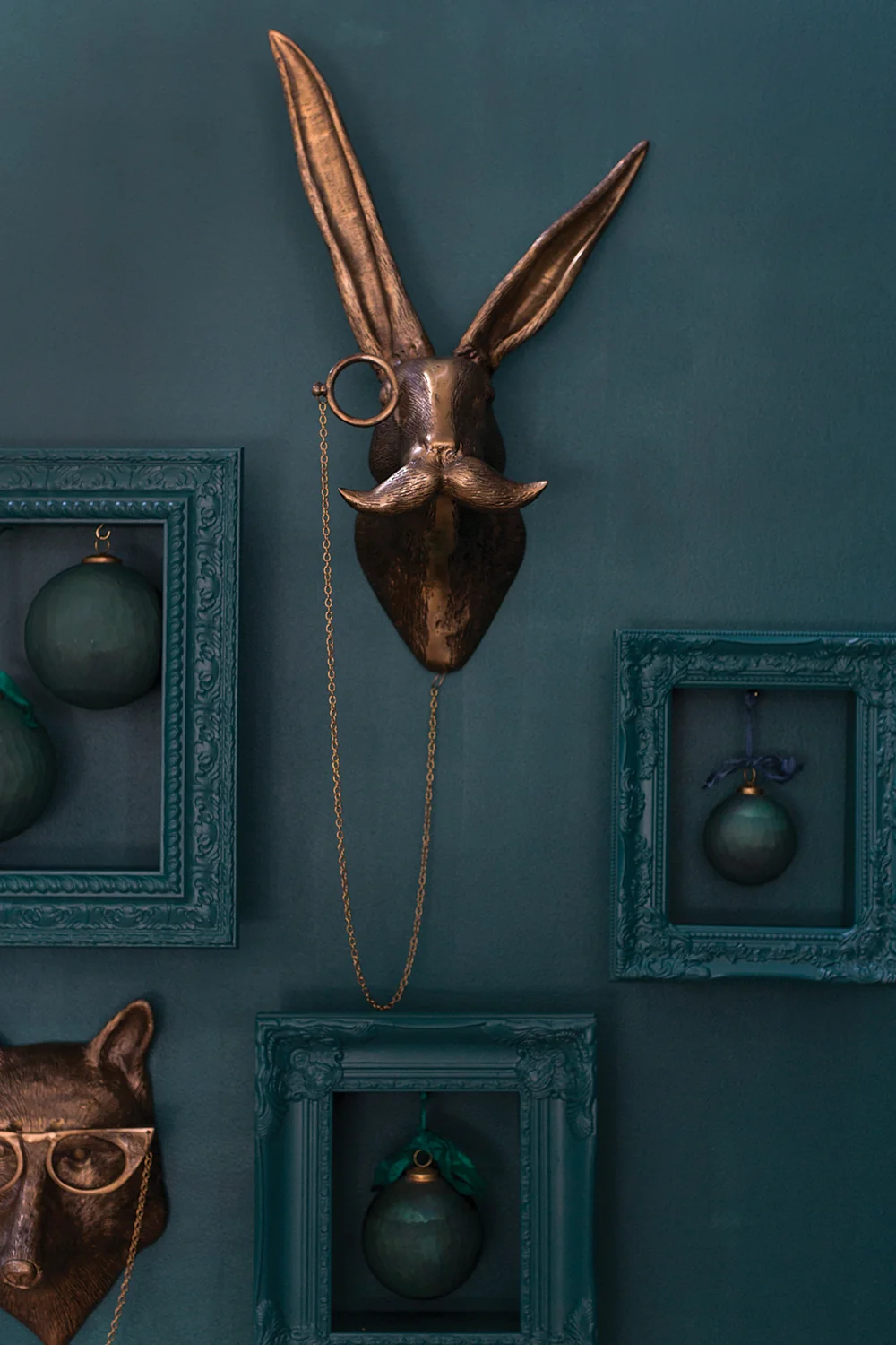 Eric The Rabbit Metal Wall Mount