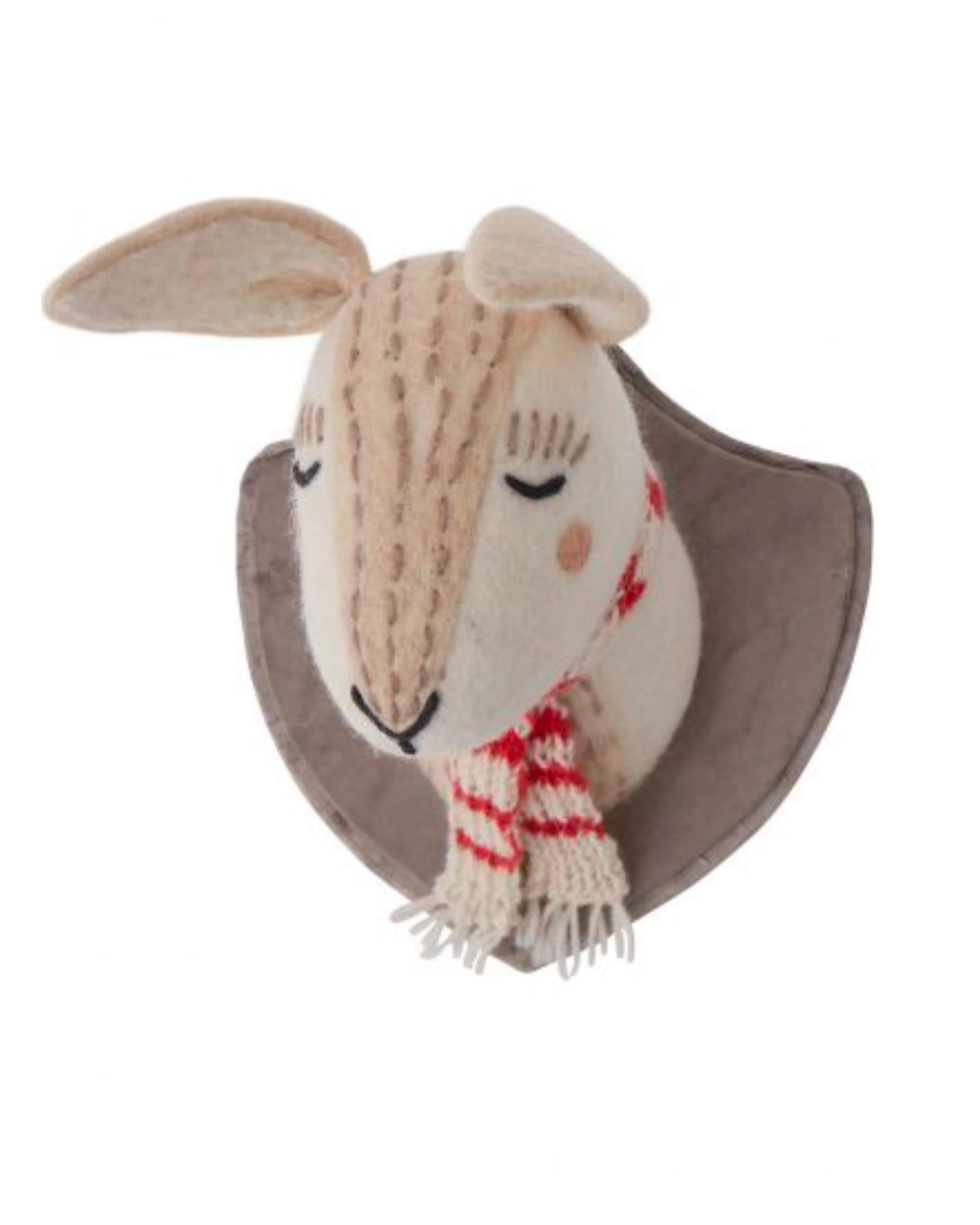 Buddy Soft Animal Wall Mount - Bunny