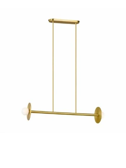 Nodes Medium Linear Chandelier
