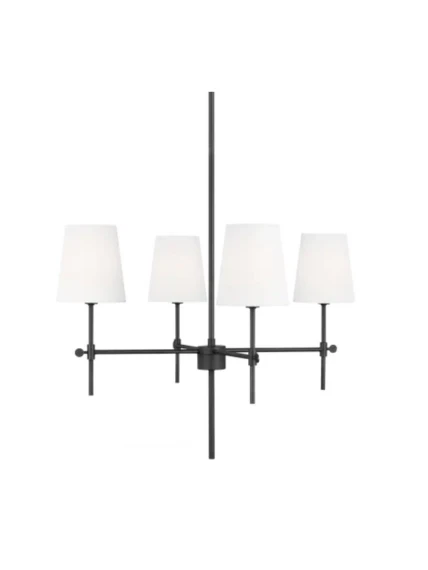 Baker Four Light Small Chandelier