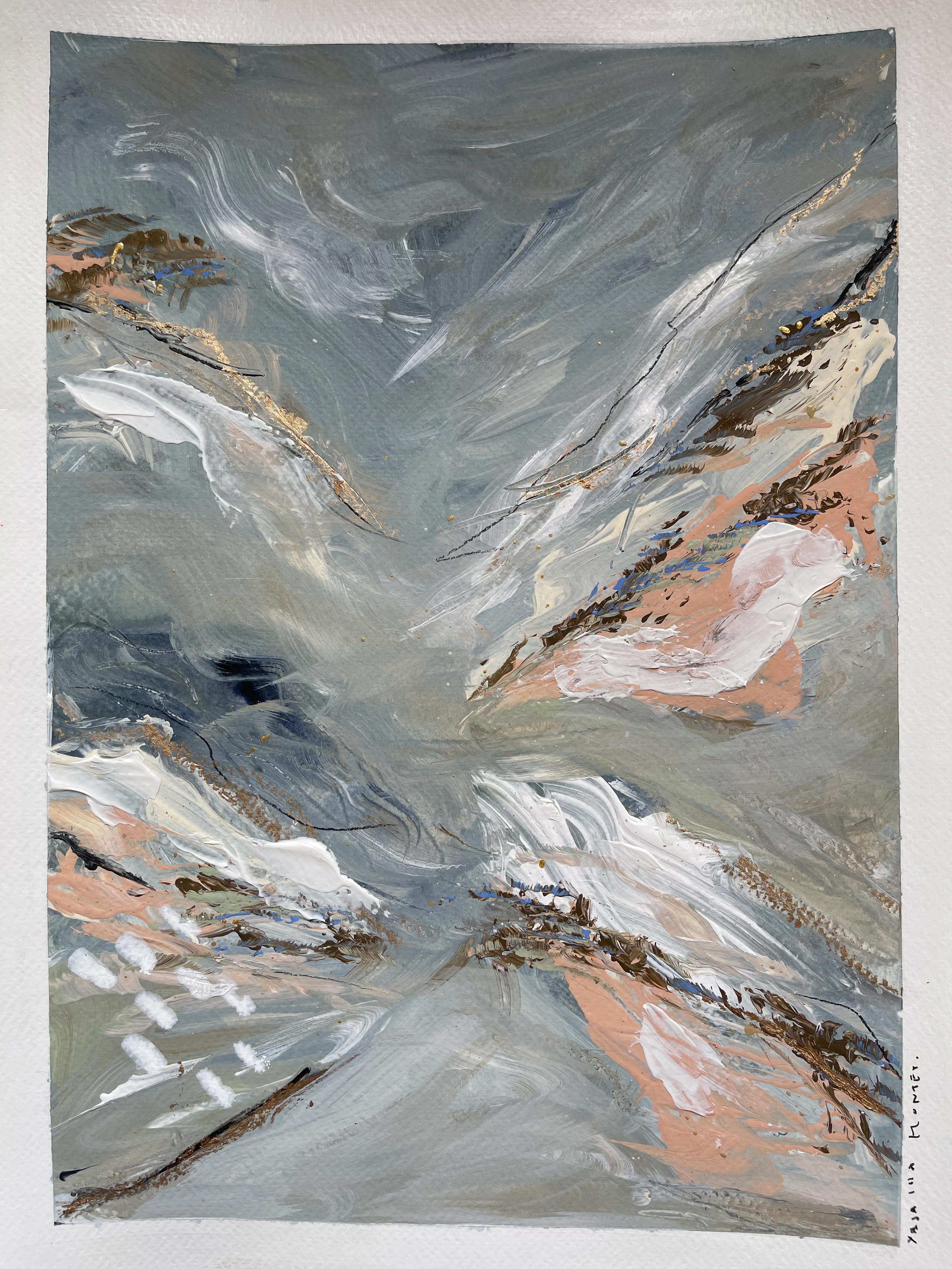 Yaha Hand-Painted Art - 11x15 144