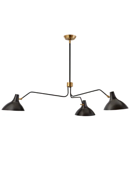 Charlton Large Triple Arm Chandelier
