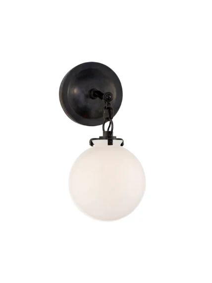 Katie Small Globe Sconce