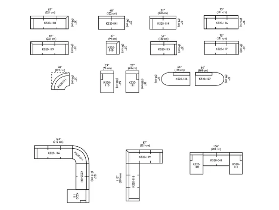 Kate Welt And Button Traditional Sectional