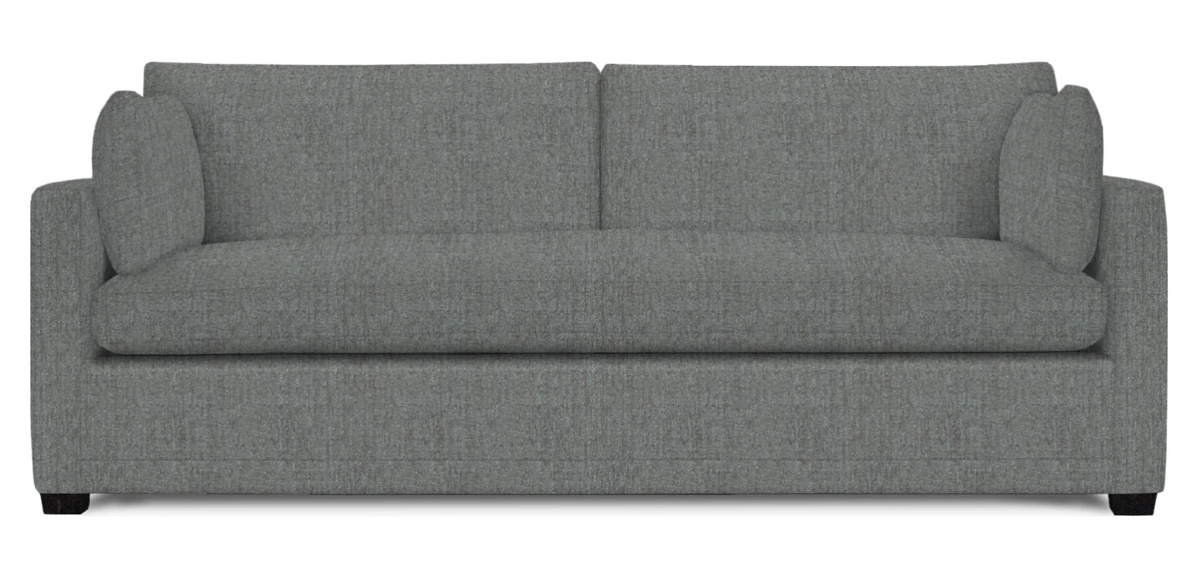 Wells Classic Modern Down-Blend Bench Cushion Sofa 88