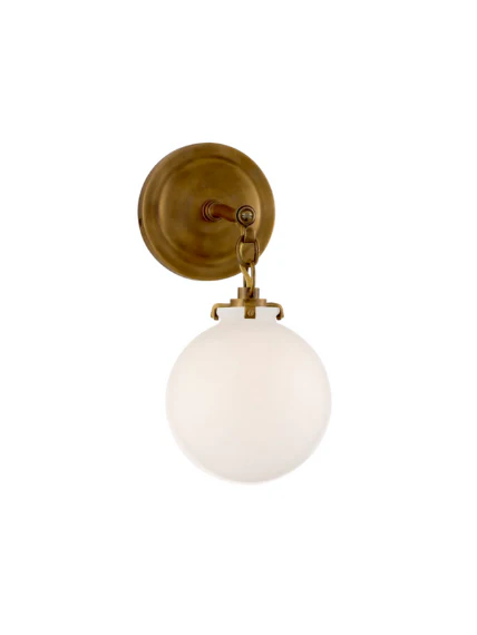 Katie Small Globe Sconce