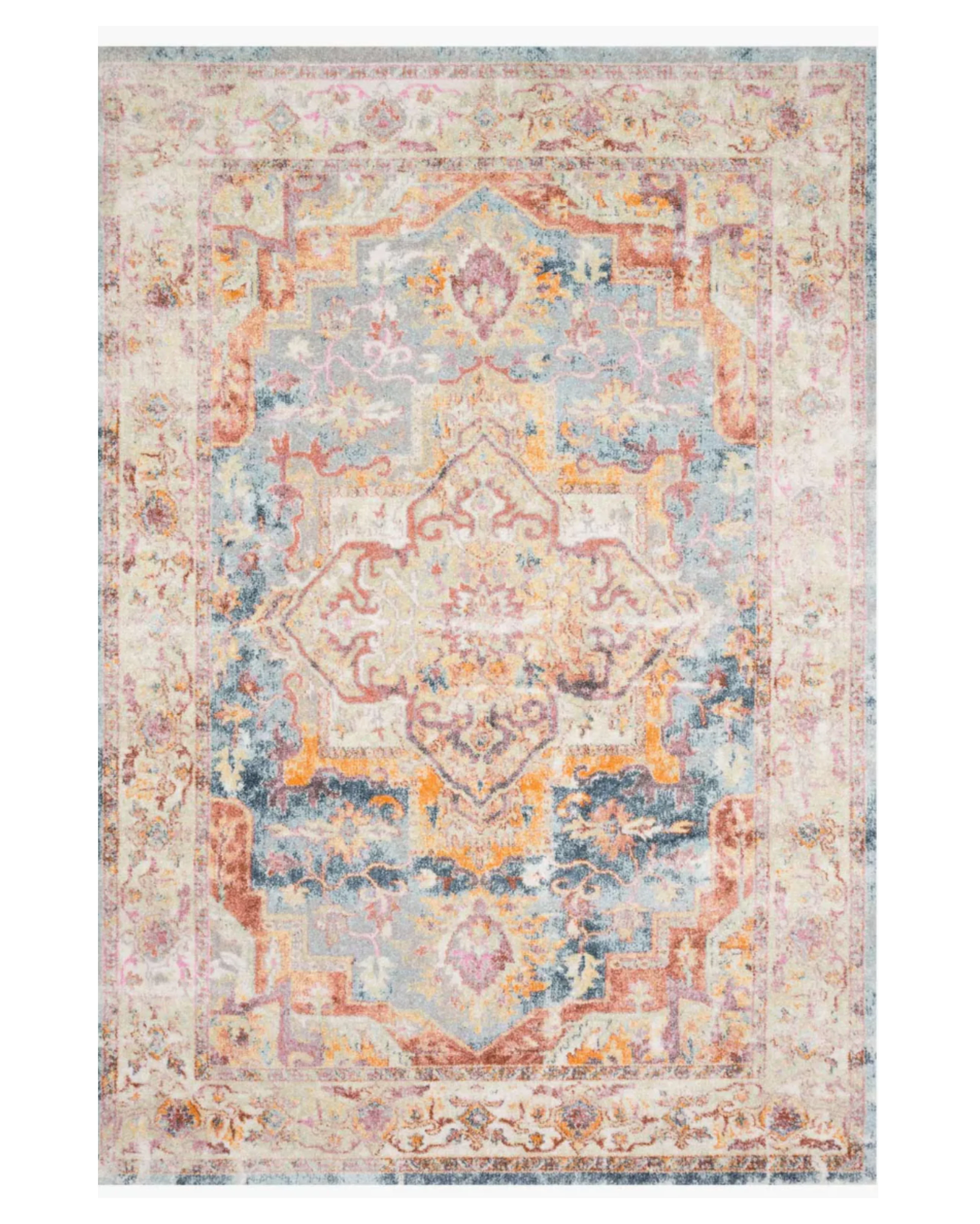Naples Power Loomed Area Rug