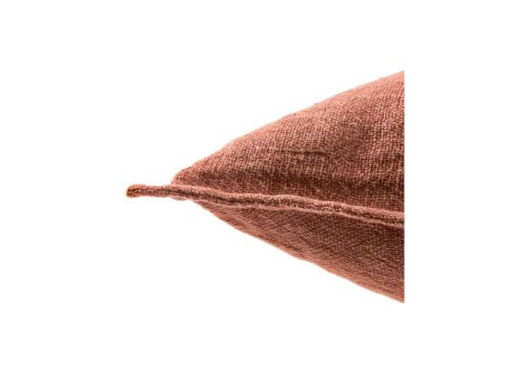 Burbank Coral Linen Pillow