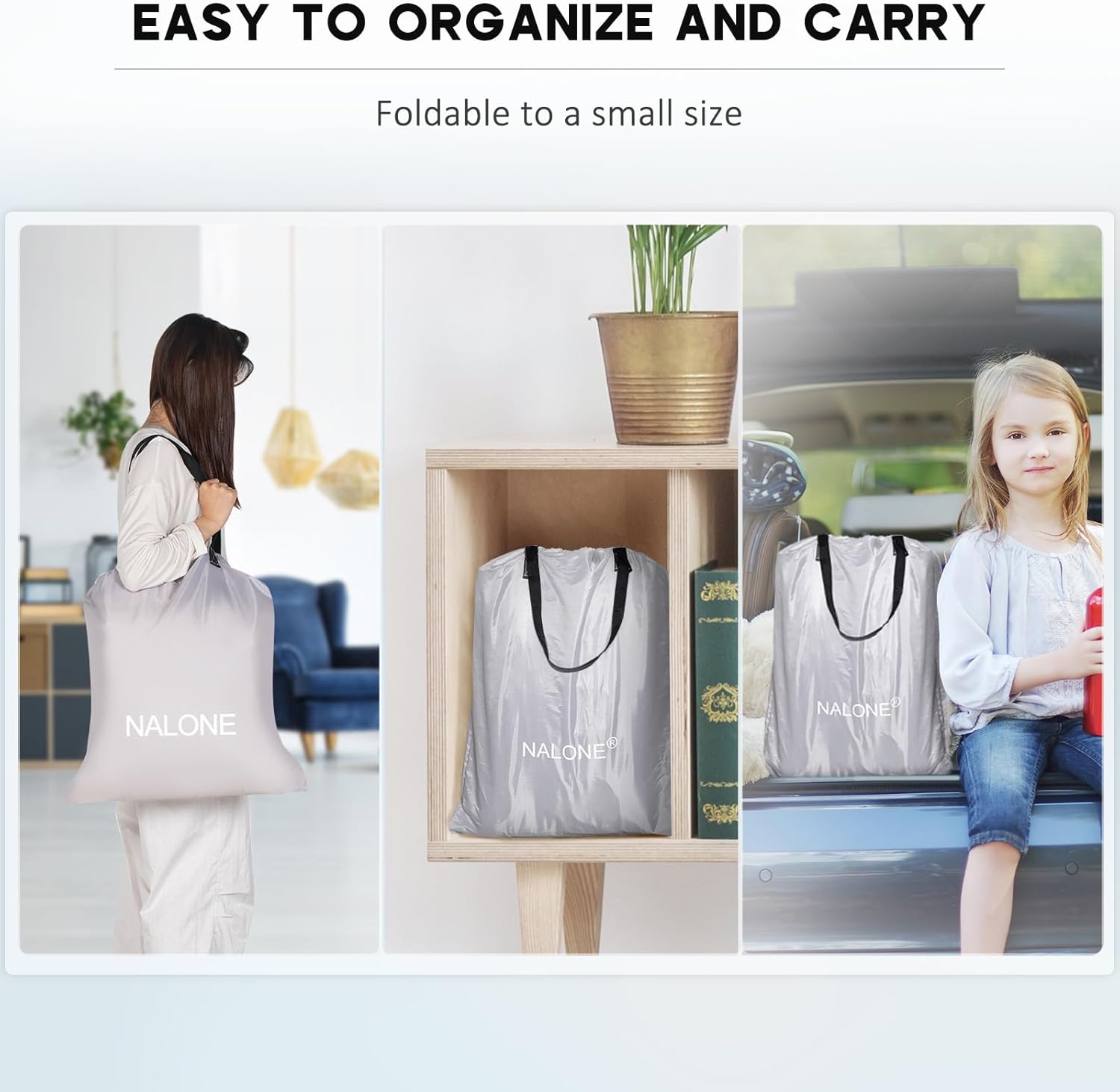 Colchón Inflable NALONE, Cama Inflable con Bomba Incorporada, Inflado en Solo 3 Minutos, para Invitados o Uso en Casa, 203 x 152 x 46 cm, Peso Máximo 310 kg, Cama Doble