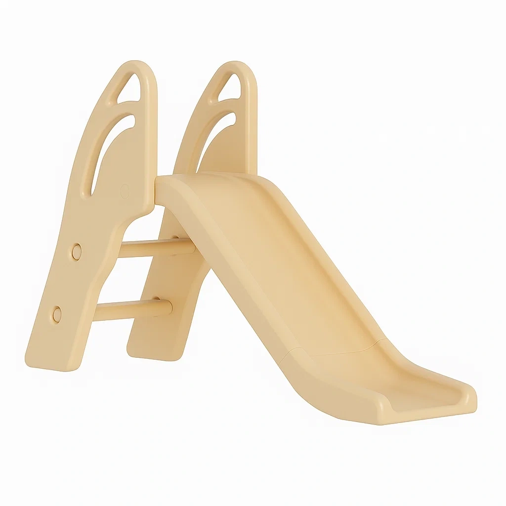 Toboganes 135x40x67 cm color beige para 2 a 4 años plegable - iPxnKgaN80RL