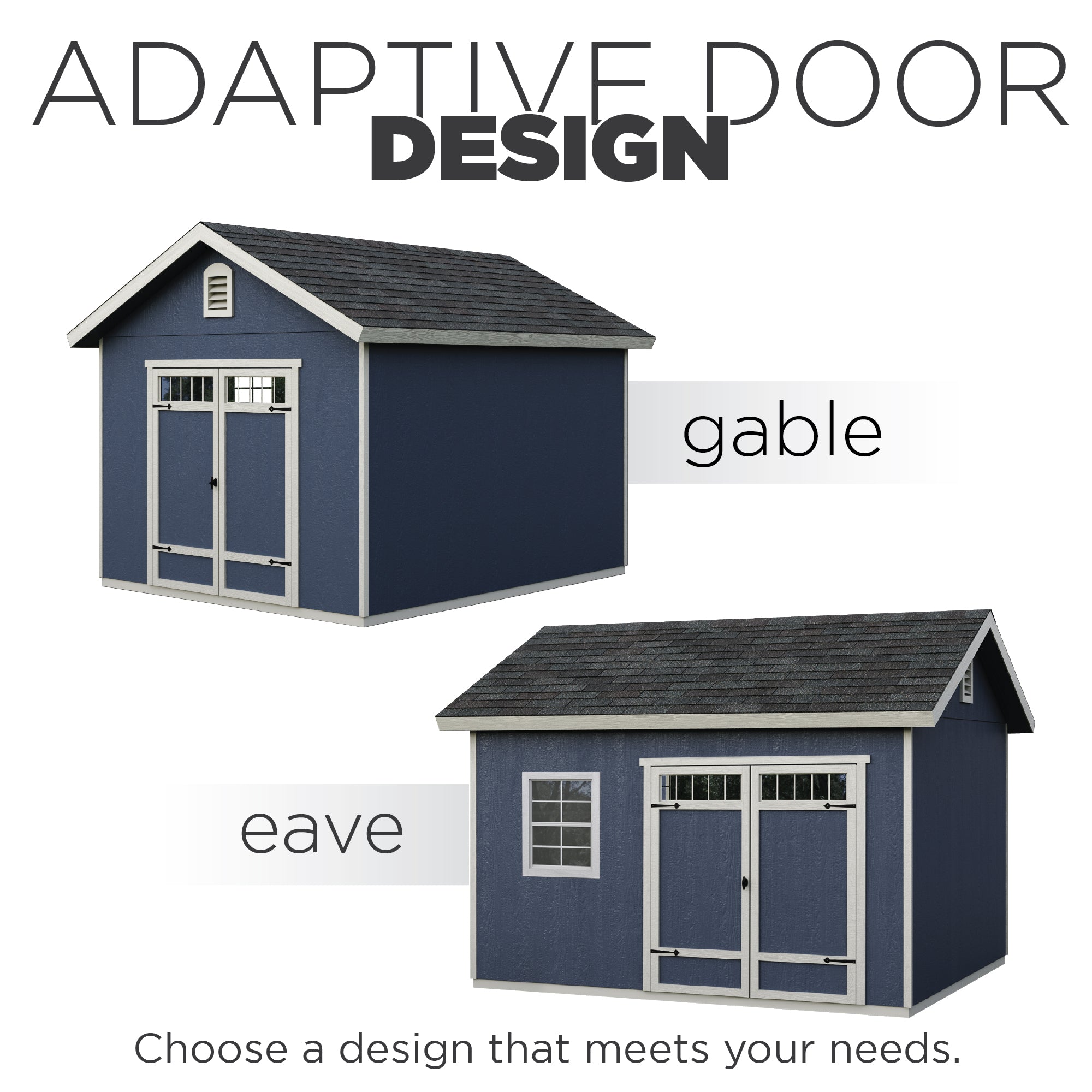 2025 Cobertizo de Almacenamiento de Madera Handy Home Products Beachwood de 10 x 12 pies (con Piso Incluido)