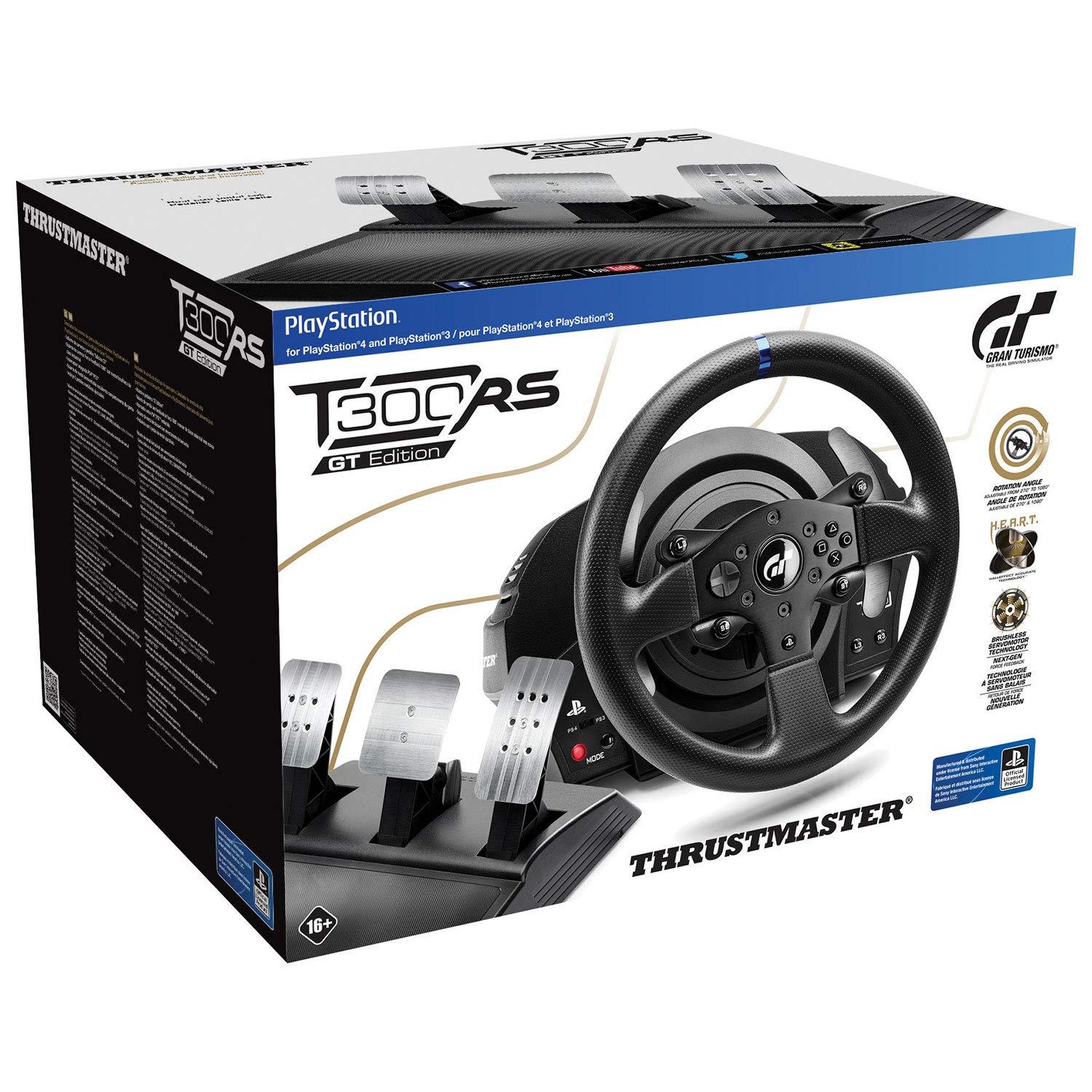 2025 Volante de Carreras Thrustmaster T300 RS GT para PS4 y PC