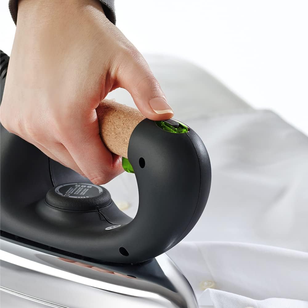 Polti Vaporella 535 Eco Pro – Plancha de Vapor con Caldera de Alta Presión de 4 Bares, Potencia 1750 W, Tapa de Seguridad, Función ECO, Blanco y Verde