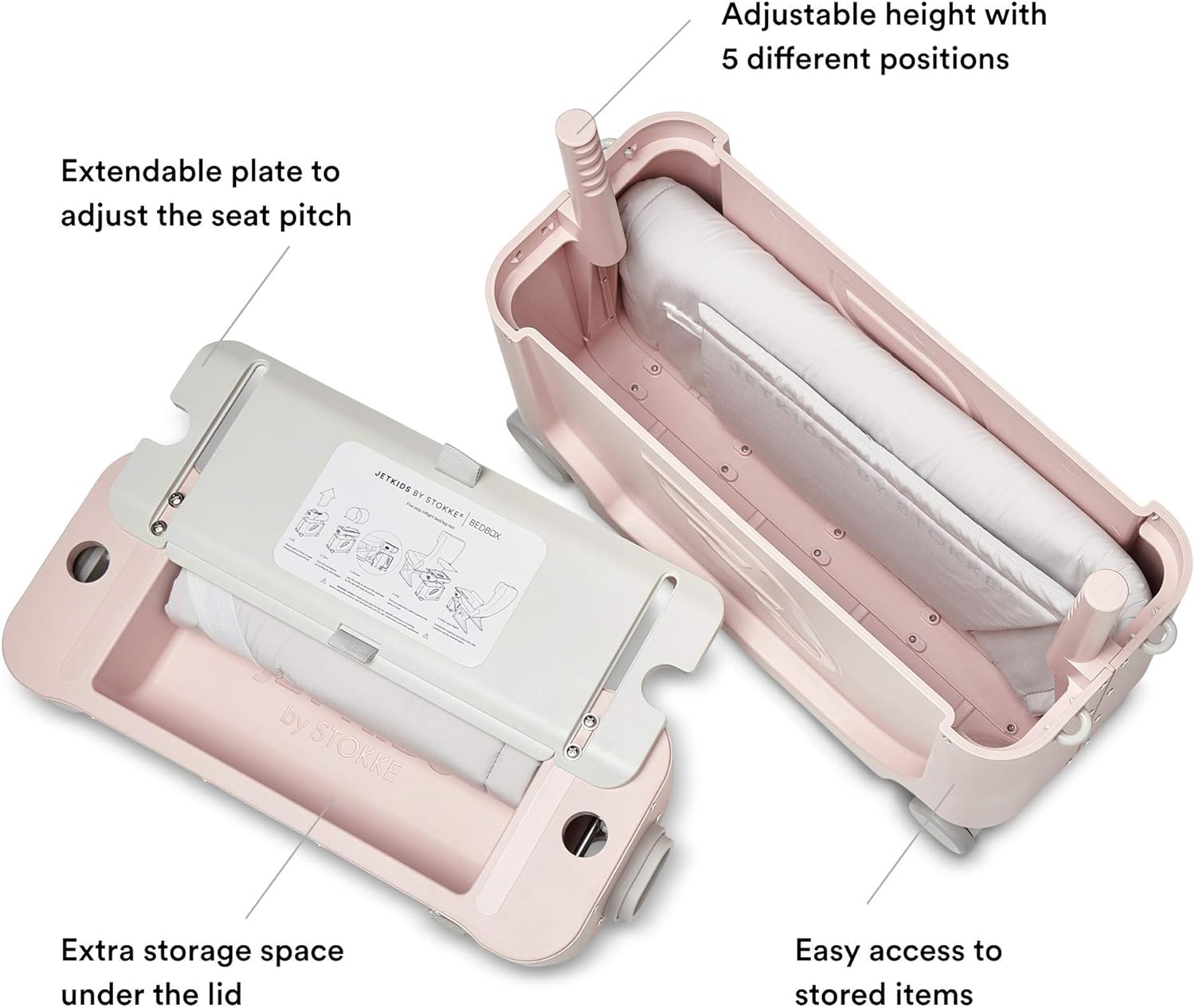 2025 JetKids de Stokke BedBox – Equipaje Infantil y Cama de Avión