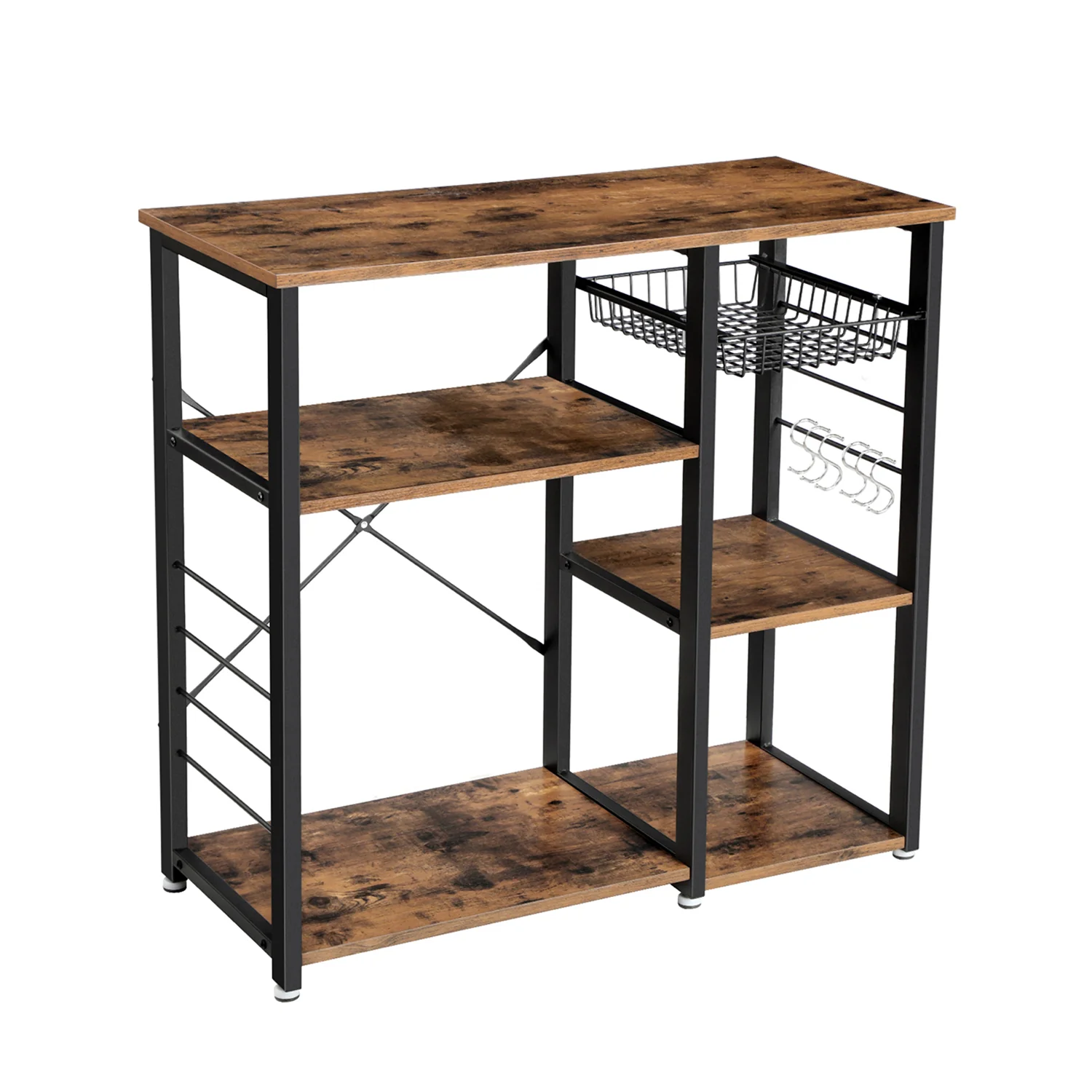 Estantería de Cocina Metálica Vintage