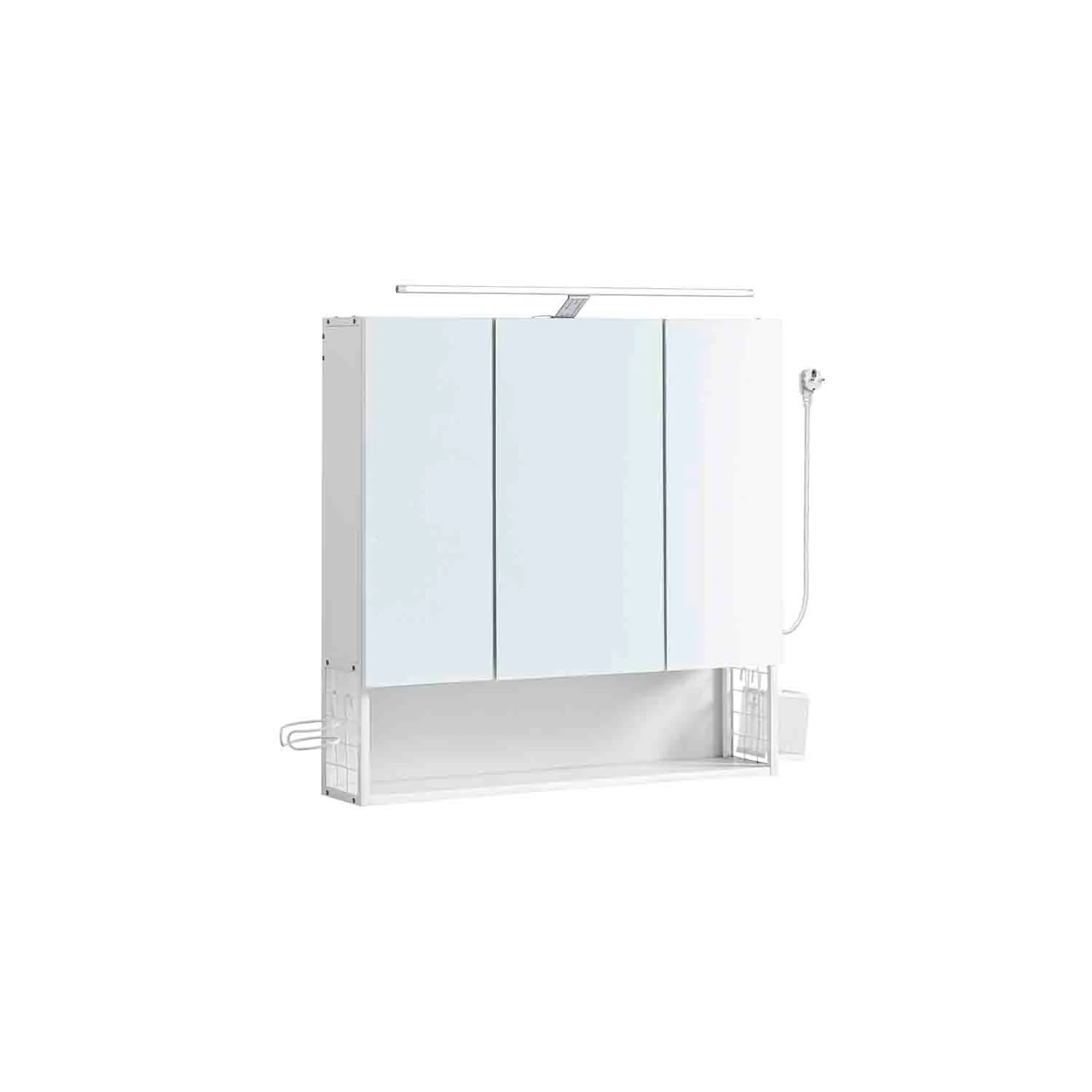 Armario de Baño con Espejo 3 Puertas