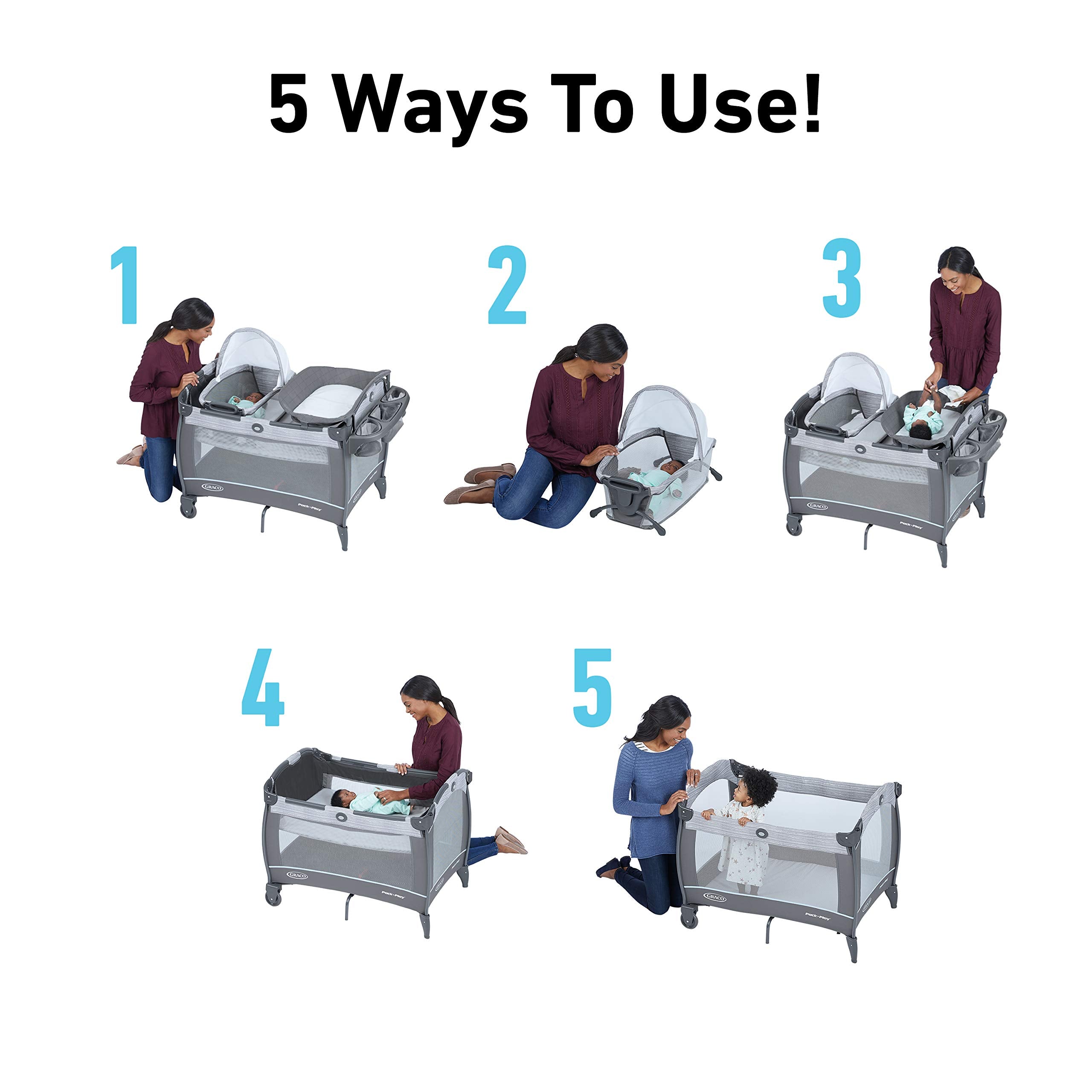 2025 Cuna Portátil Graco Close2Baby