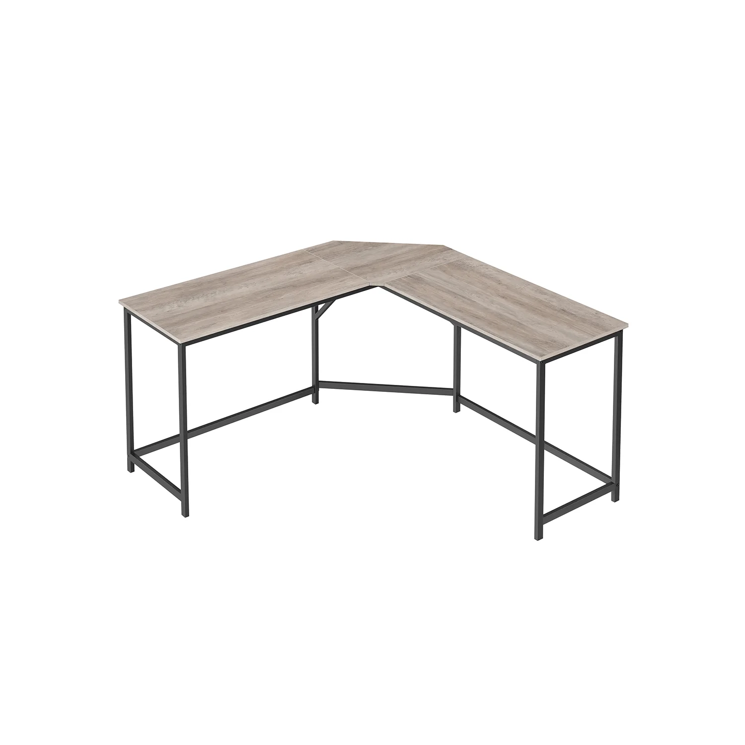 Escritorio en Forma de L para Juegos Esquinero para Estudio Ahorra Espacio Fácil Montaje