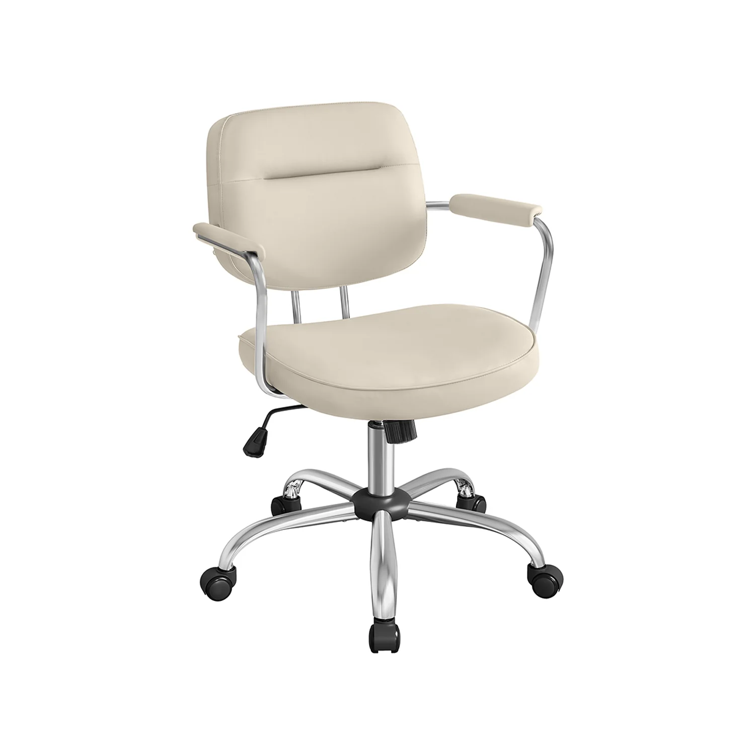 Silla de Escritorio Giratoria Ergonómica Altura Ajustable Negro Tinta