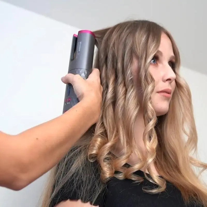 2025 Máquina Automática de Rizado de Cabello, Mejor Herramienta para Rizar el Cabello