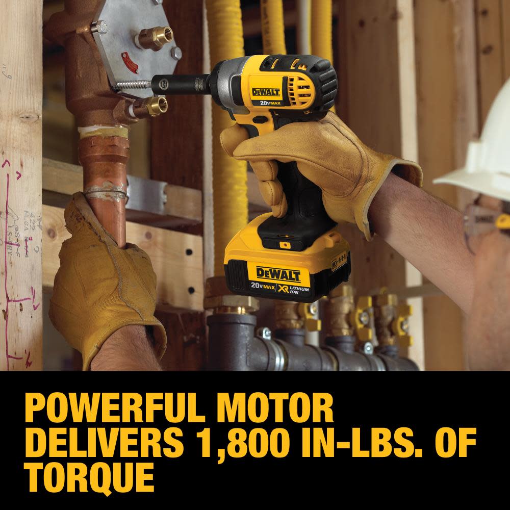 2025 Kit de Llave de Impacto 20V MAX de 1/2 Pulgada con Pasador de Retención