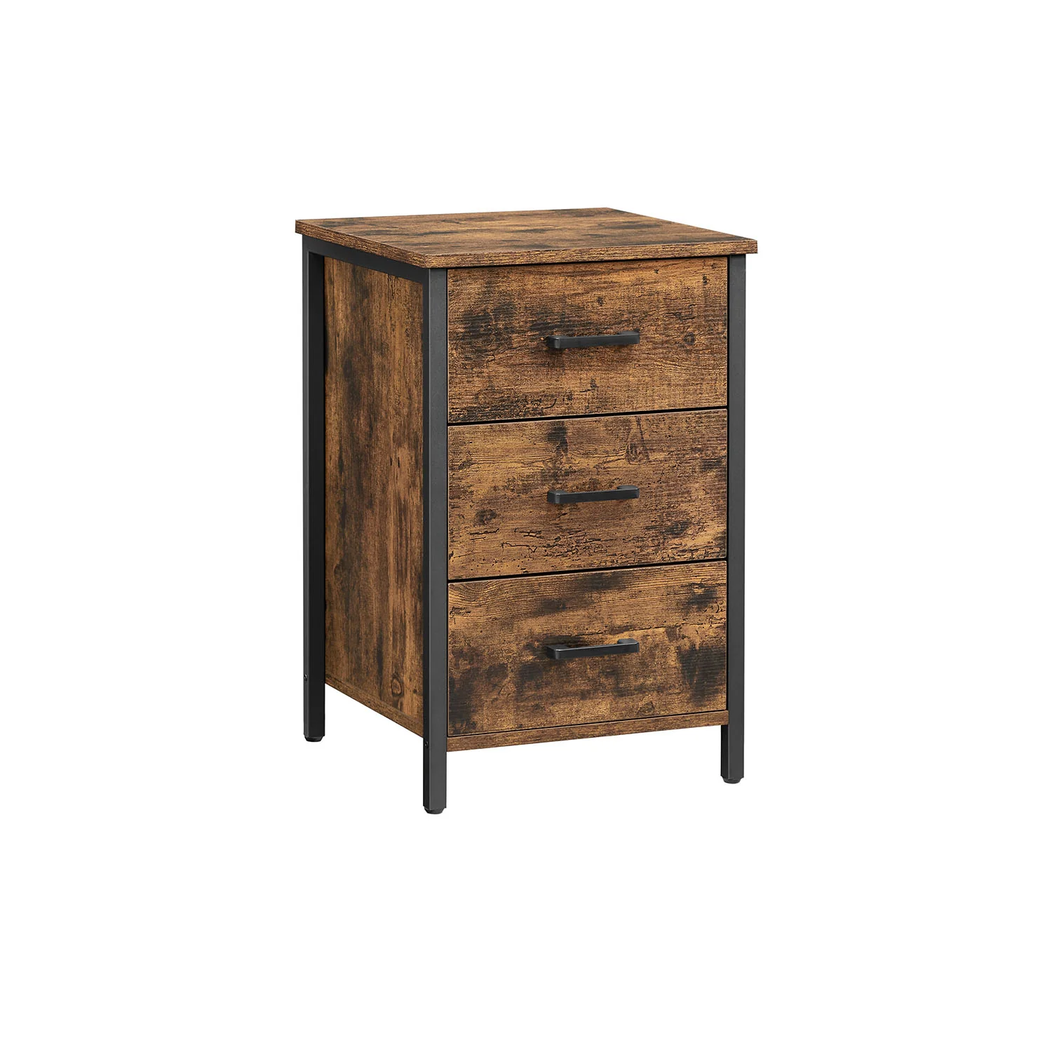 Mesita de Noche con 3 cajones