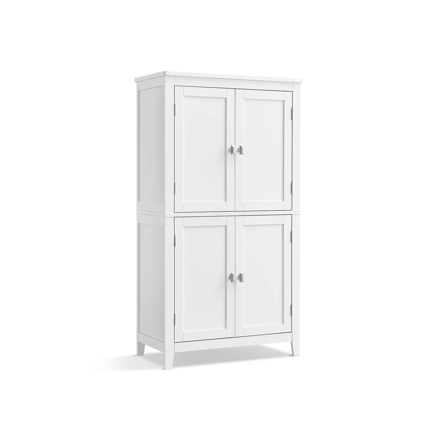 Mueble de Baño con 4 Puertas Blanco