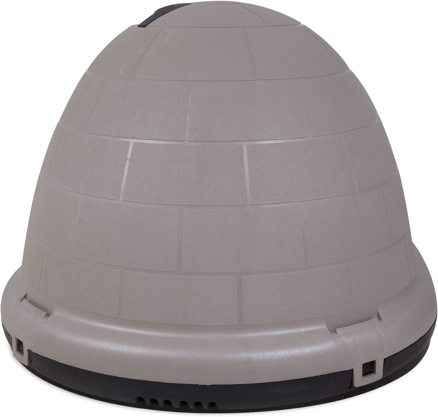 2025 Petmate Indigo Casa para Perros (Casa Tipo Igloo, Hecha en EE. UU. con 90% de Materiales Reciclados, Refugio para Mascotas con Protección para Todo Clima) para Perros Extra Grandes - 90 a 125 libras, Hecha en EE. UU.