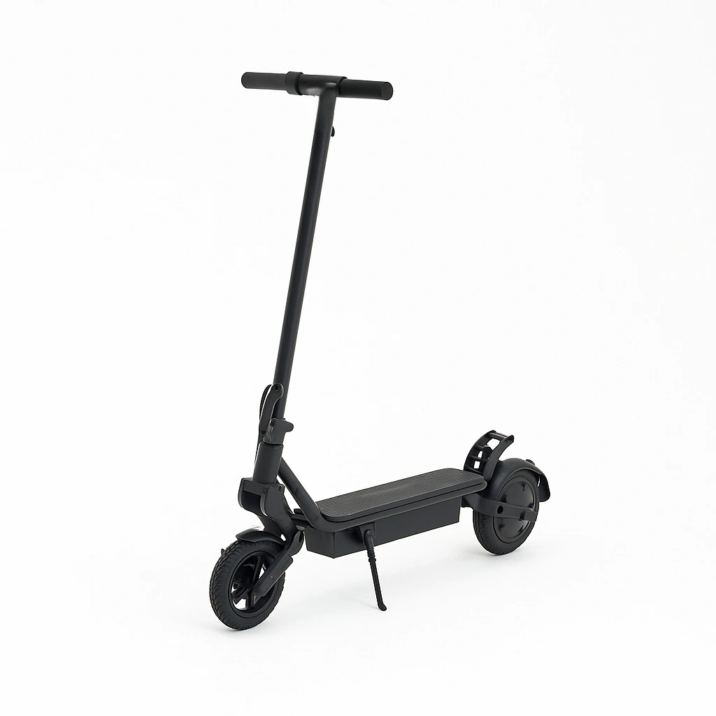 Patinete infantil de aleación negra