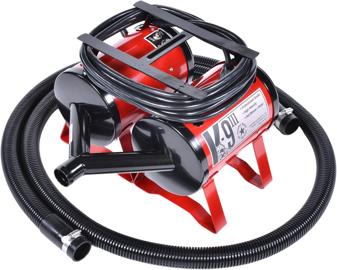 2025 Secador de Pelo para Perros - Diseño Robusto y Duradero con Alto Rendimiento para Acicalado Profesional y en Casa