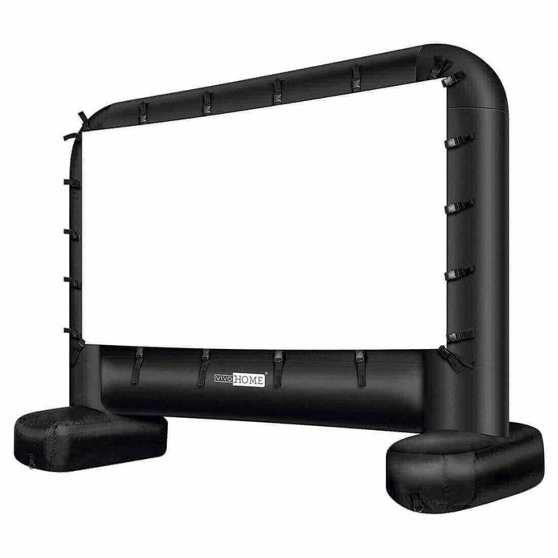 2025 Pantalla Inflable de Cine Gigante de 14-17 Pies para Proyección Frontal y Trasera – Ideal para Exteriores