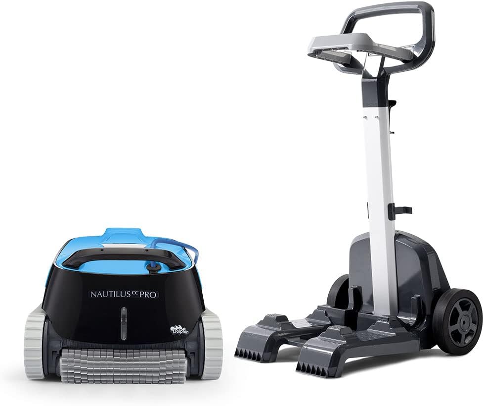 2025 Limpiador Robótico de Piscina Dolphin Nautilus CC para Piscinas de hasta 33 Pies – Cepillo de Escalado de Paredes
