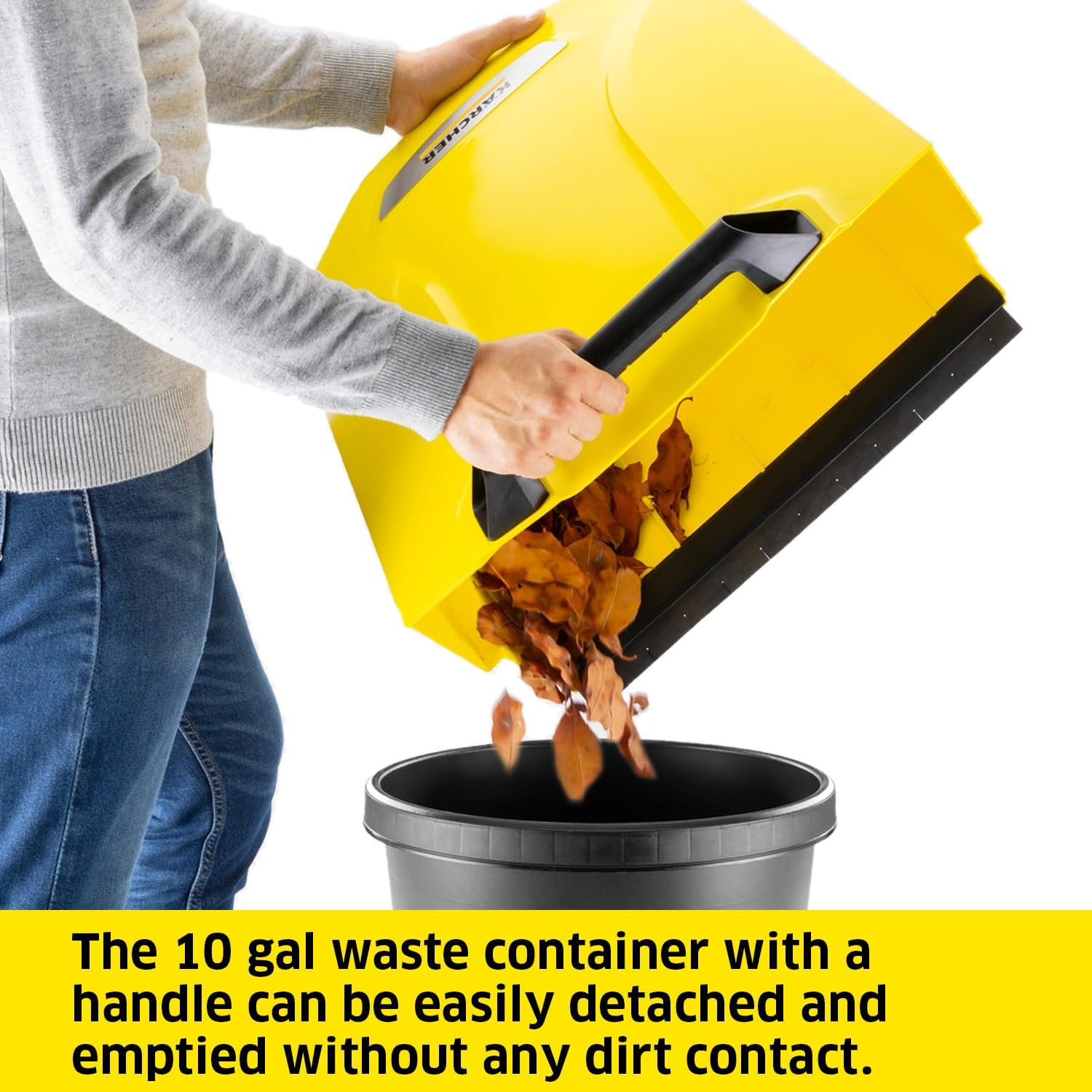 2025 Barredora Manual S 6 Twin para Exteriores – Capacidad de 10 Galones – Ancho de Barrido de 33.9″ – Barrido de hasta 32,300 Pies Cuadrados por Hora