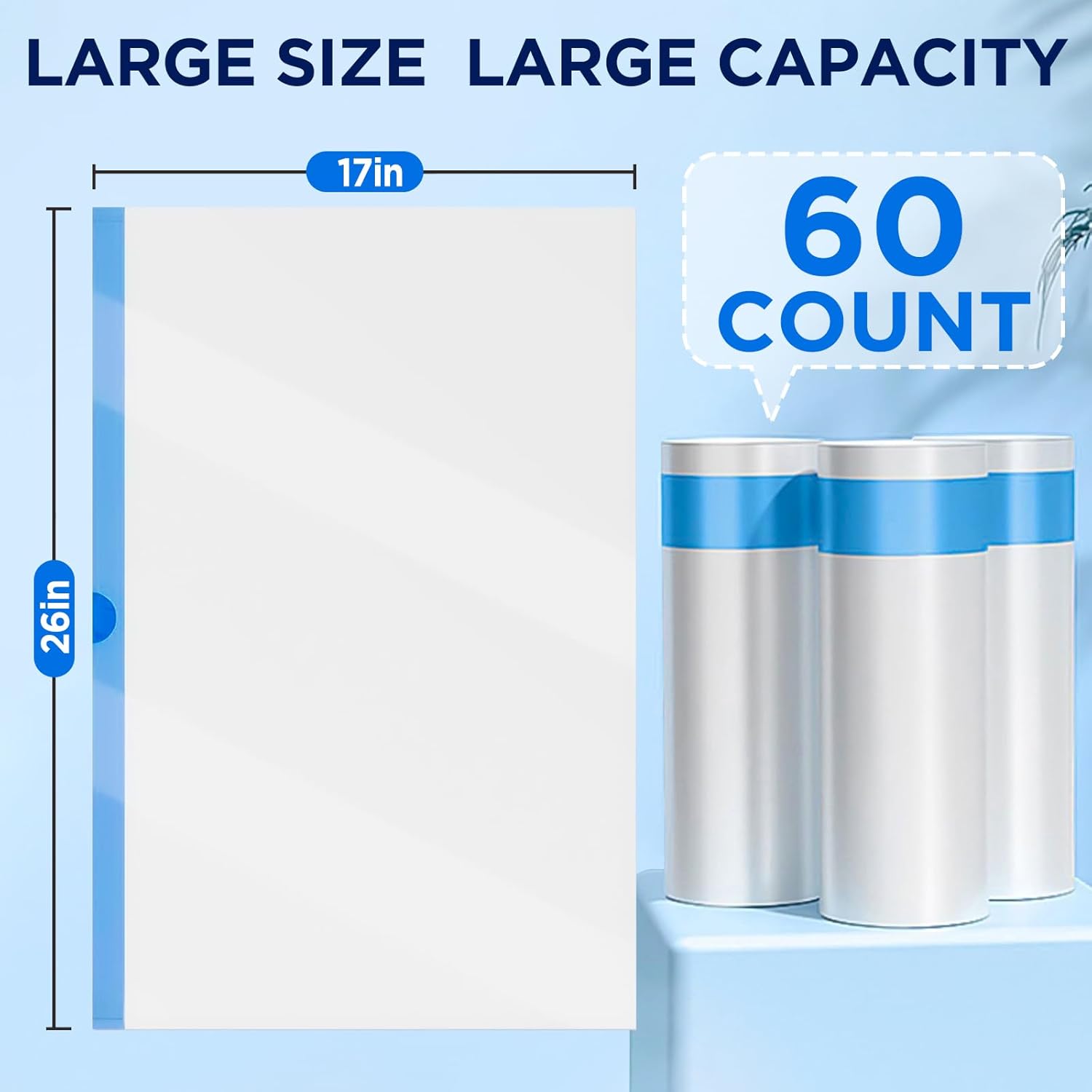 2025 Caja de Arena Autolimpiante - 110L Caja Automática para Gatos, Compatible con Todo Tipo de Arena, con 1 Rollo de Bolsas de Basura y Alfombrilla, Control por App, Color Gris Grande