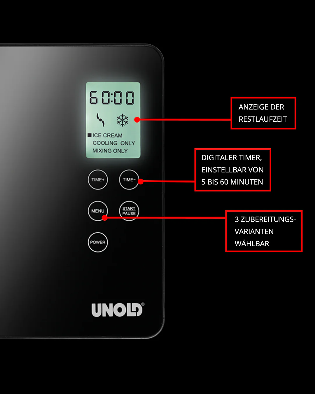 2025 Máquina de hielo Gusto – Capacidad 2 L con compresor integrado