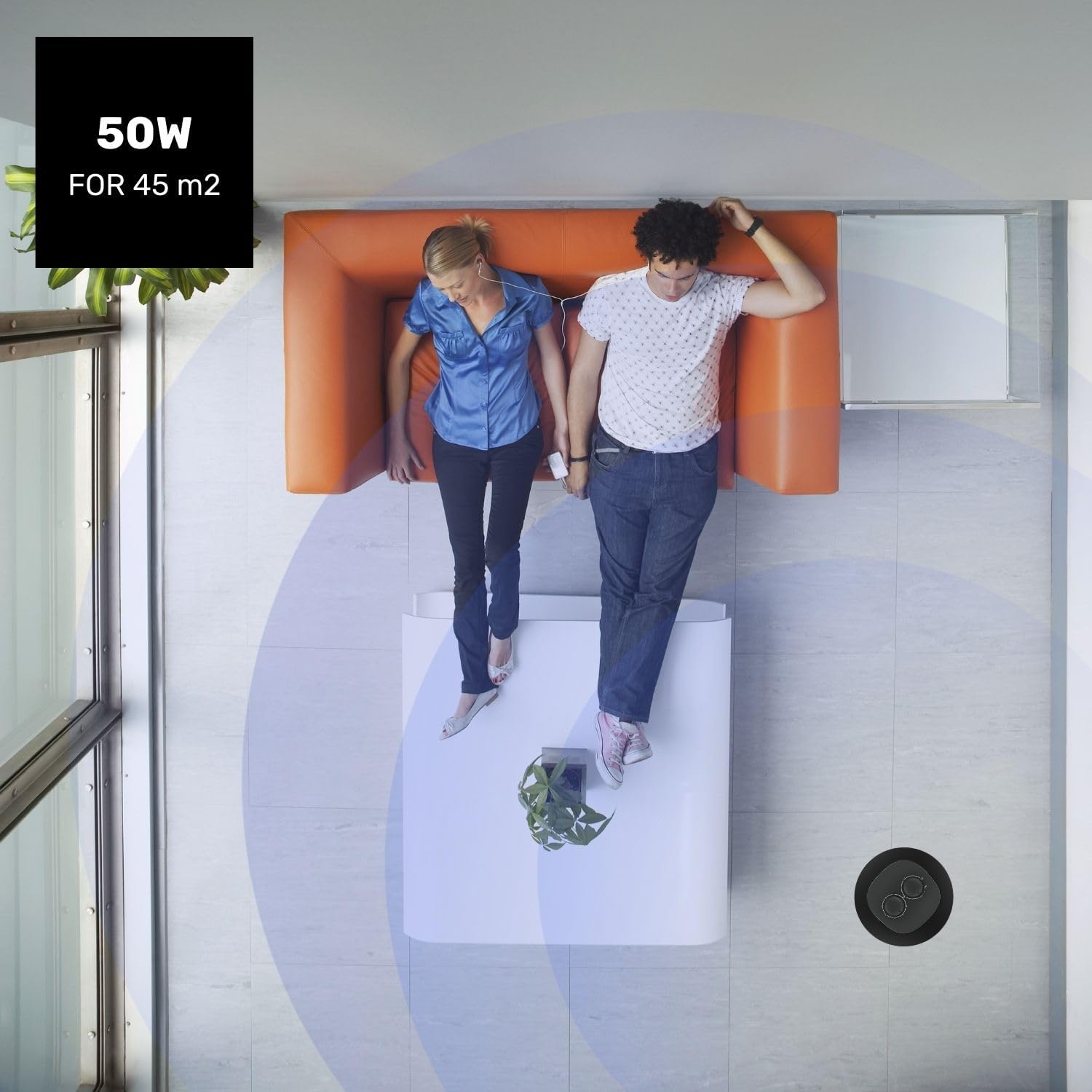 Ventilador de Torre Taurus - New Babel 50W, Altura 86 cm