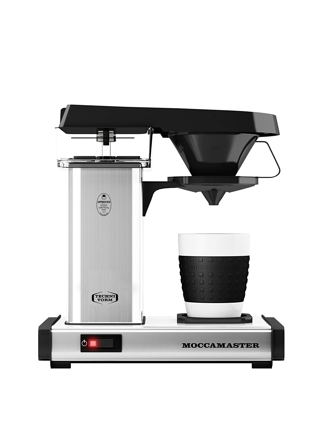 2025 Cafetera Technivorm Moccamaster 69212 Cup One de 10 oz, plata pulida