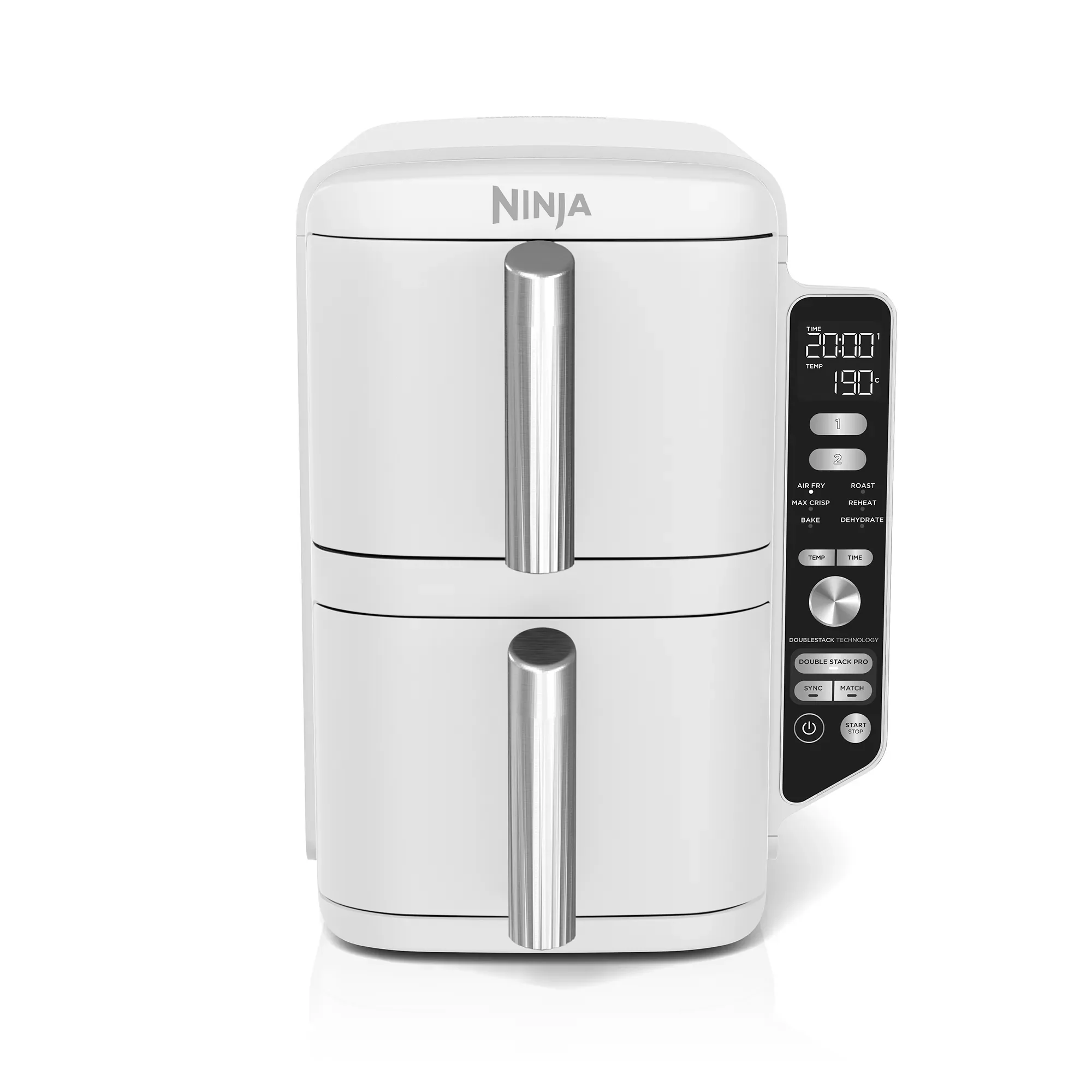2025 Freidora de aire Ninja DoubleStack™ XXXL 9,5 L con 2 cajones