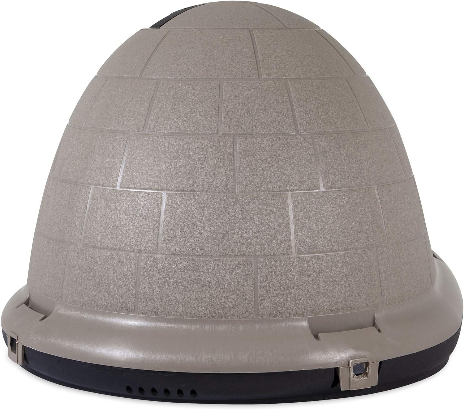 2025 Petmate Indigo Casa para Perros (Casa Tipo Igloo, Hecha en EE. UU. con 90% de Materiales Reciclados, Refugio para Mascotas con Protección para Todo Clima) para Perros Extra Grandes - 90 a 125 libras, Hecha en EE. UU.