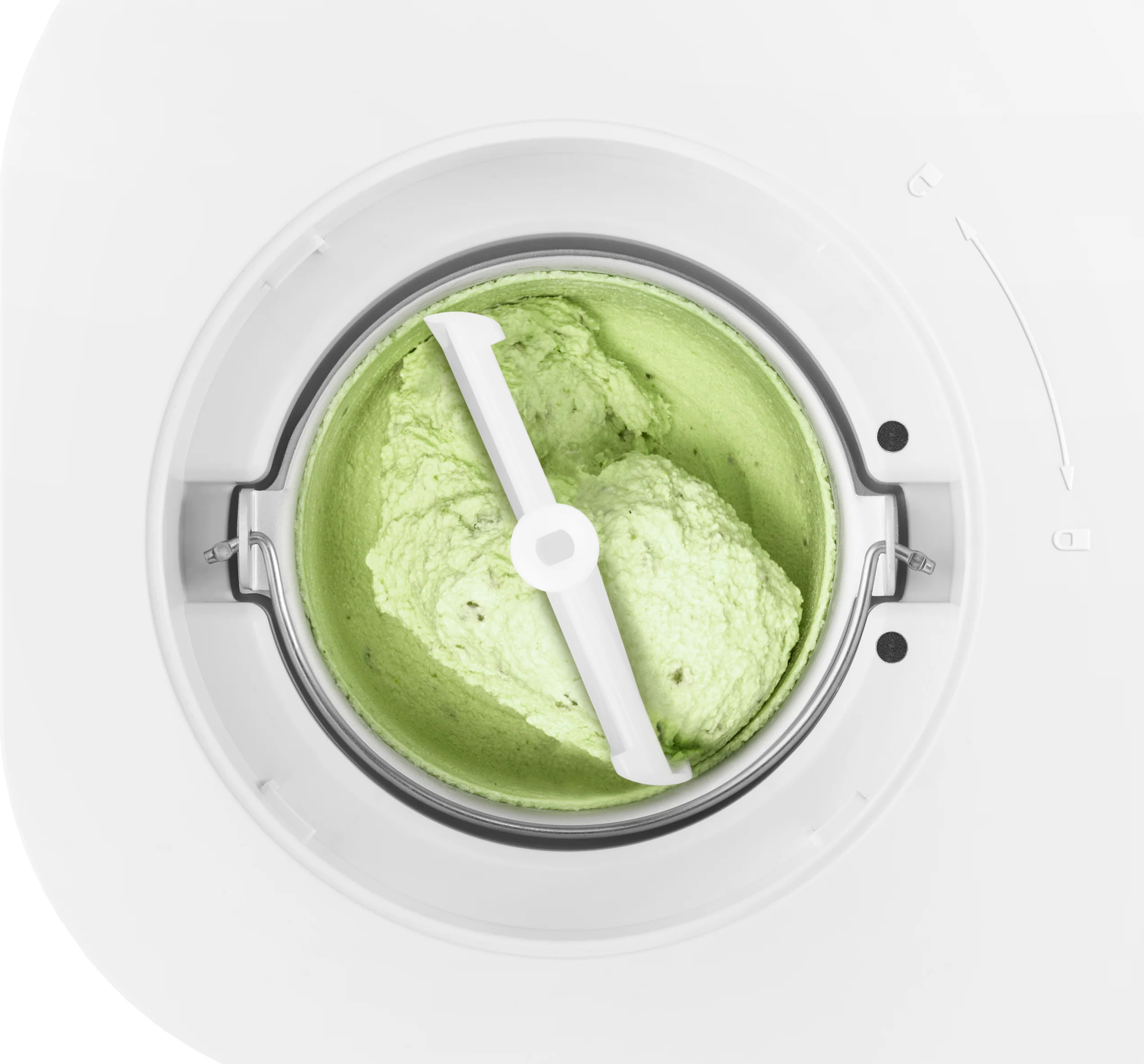 2025 Máquina de hielo – Capacidad 1 L, crea fácilmente helado cremoso en casa