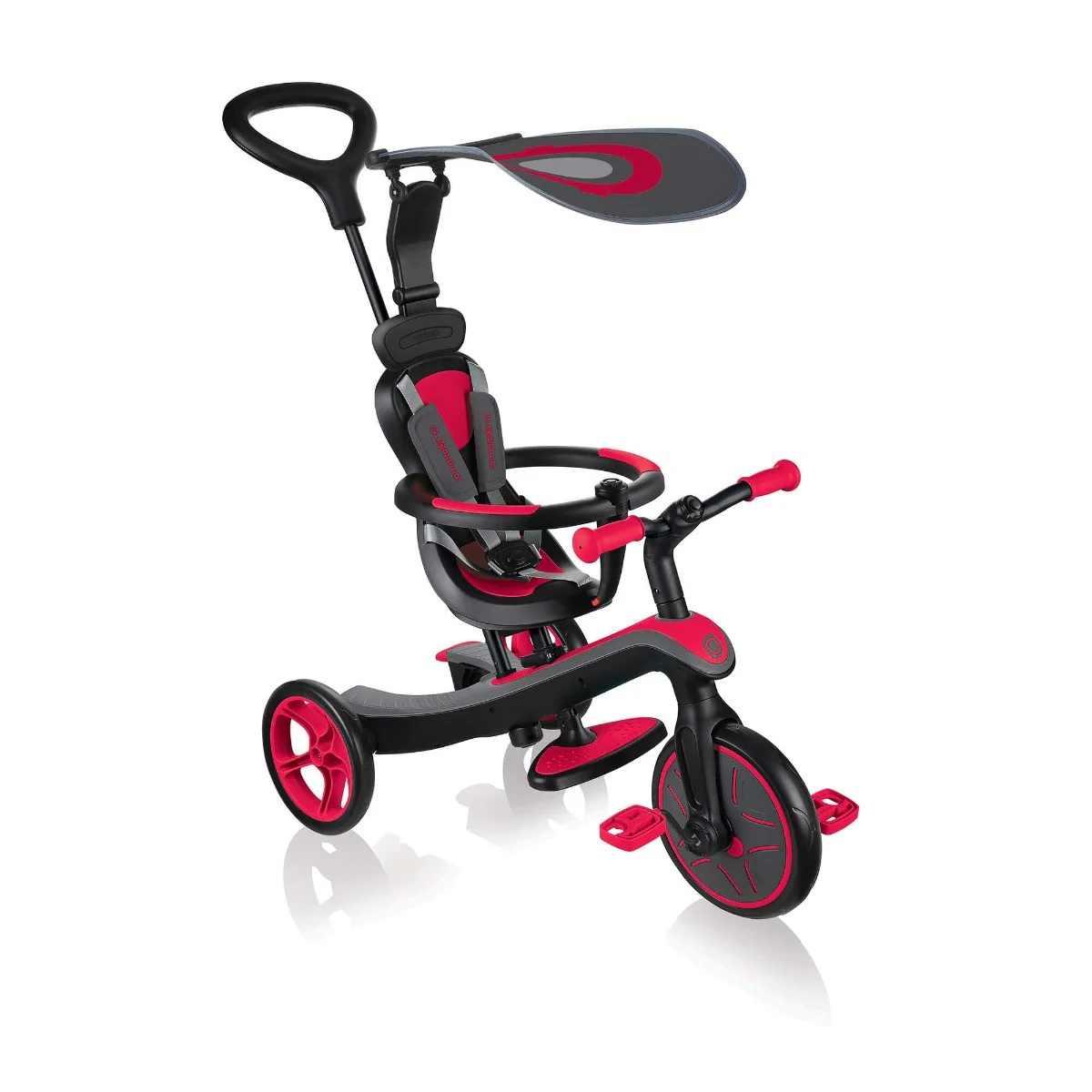 2025 Triciclo Evolutivo Infantil Globber EXPLORER 4 en 1 – De 10 Meses a Más de 5 Años