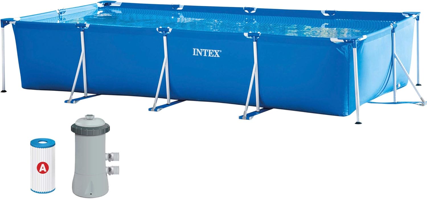 Intex 28271NP – Piscina Desmontable Small Frame 260 x 160 x 65 cm, 2.282 Litros, Azul
