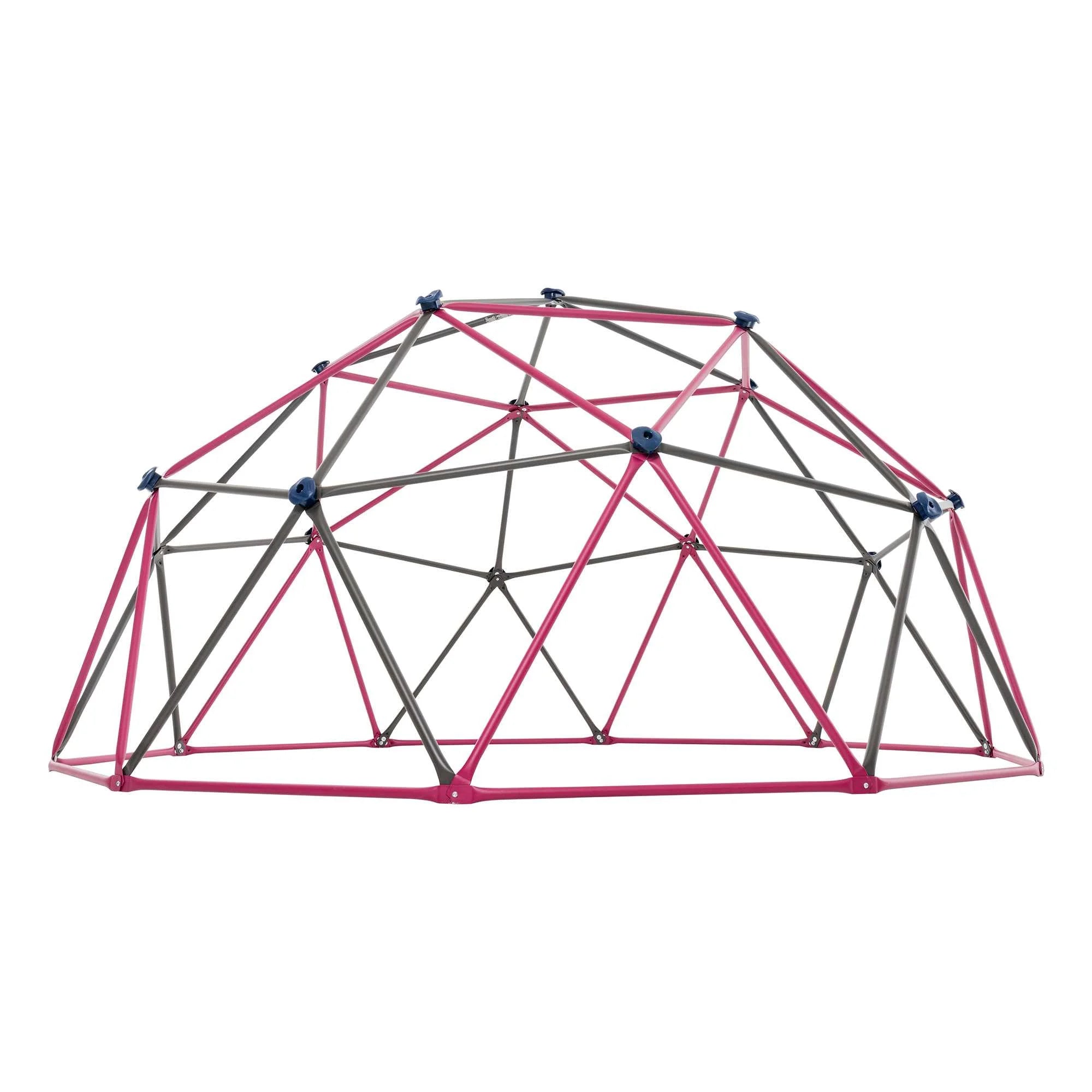 2025 Estructura de Escalada Dome para Niños de Lifetime – 5.5 ft de Alto x 11 ft de Ancho, Berry y Marrón (91088)