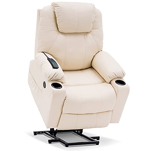 Mcombo Sillón Reclinable Eléctrico con Masaje y Carga USB
