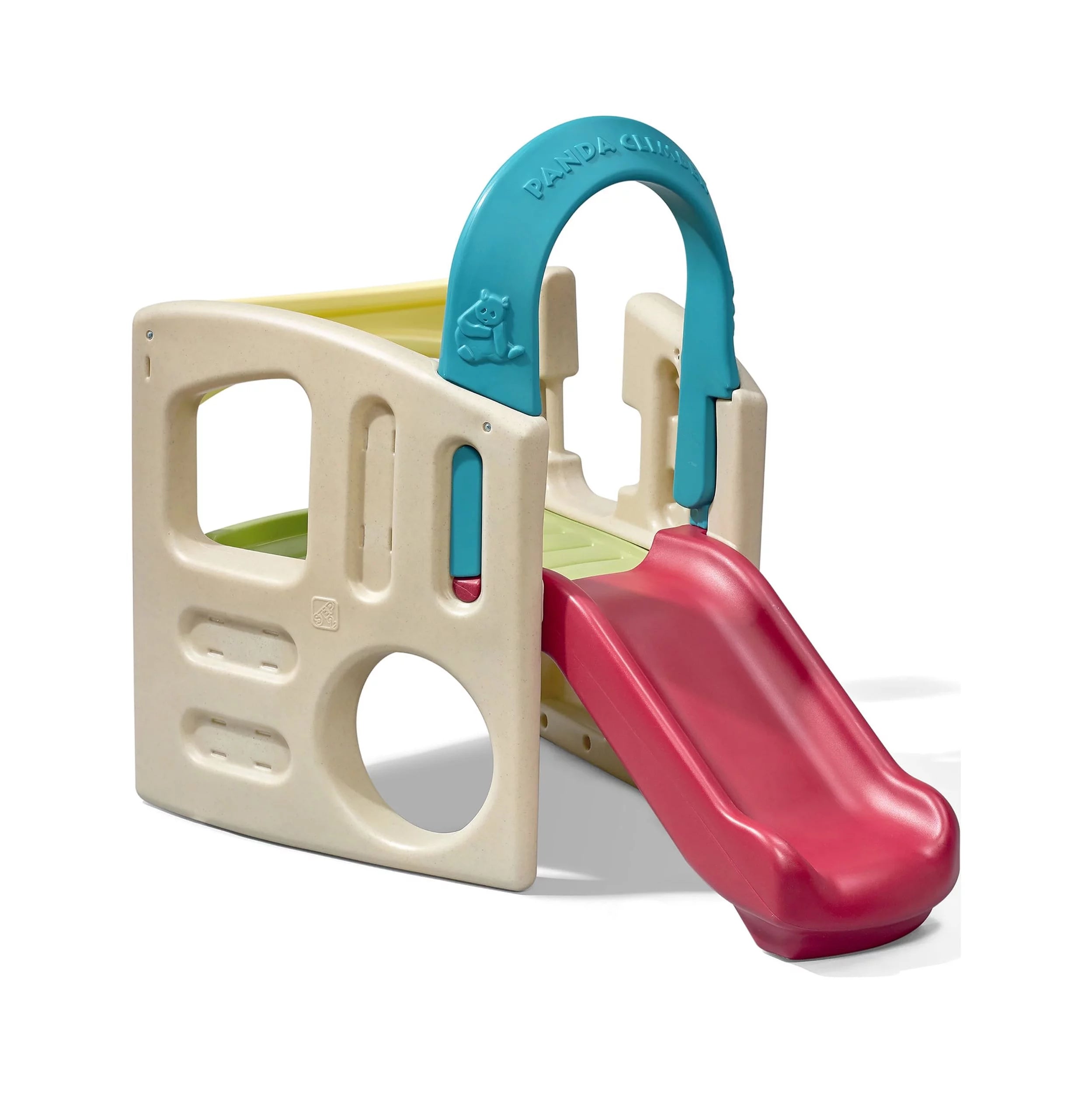 2025 Step2 Panda Climber Set de Juego al Aire Libre con Tobogán para Niños Pequeños