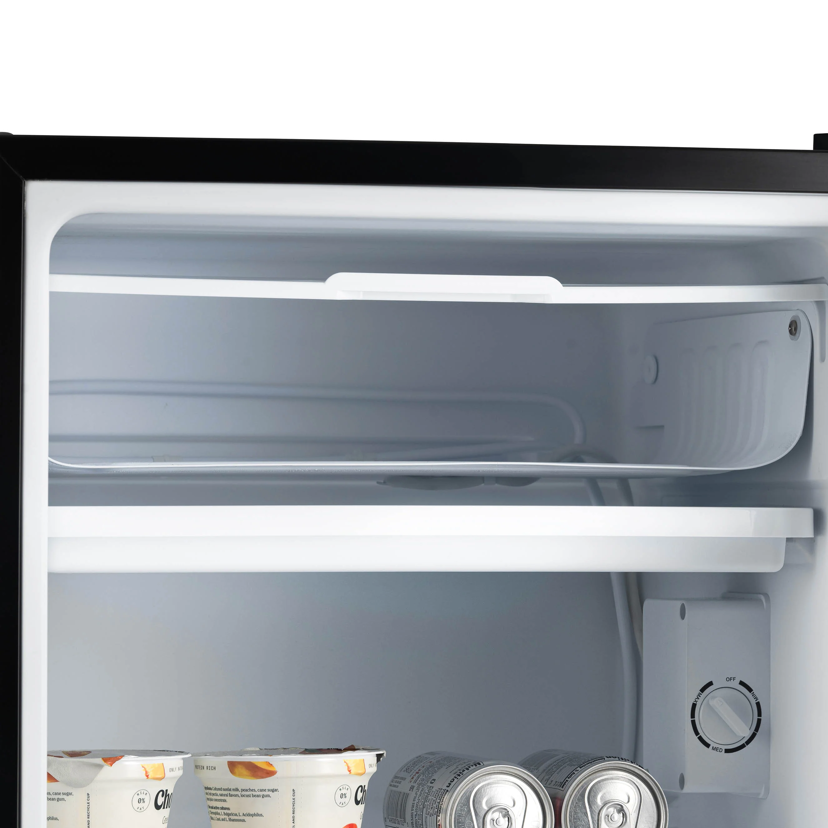 2025 Newair® Mini refrigerador compacto con congelador, 3,3 pies cúbicos – Negro