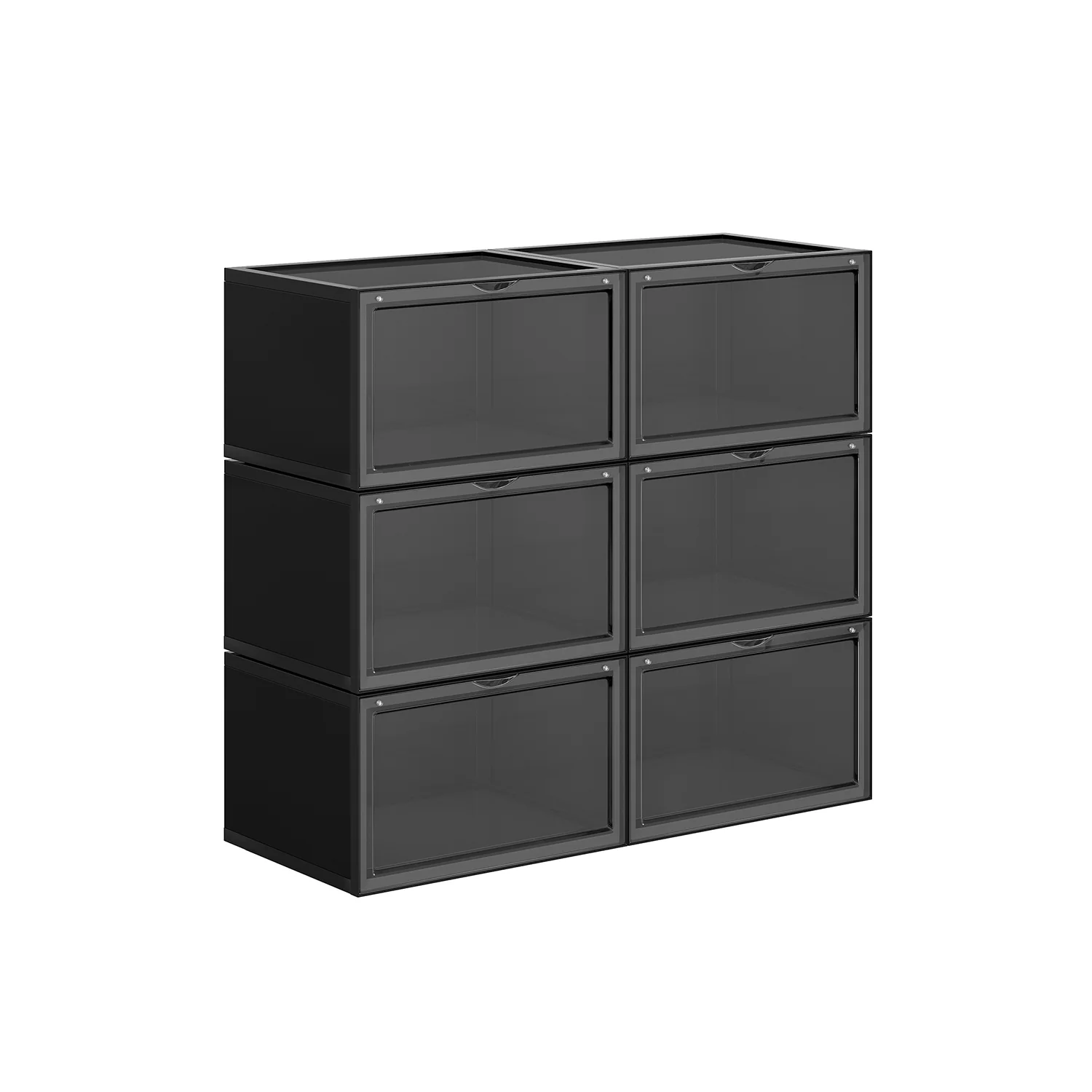 Cajas de Zapatos Apilables de Plástico