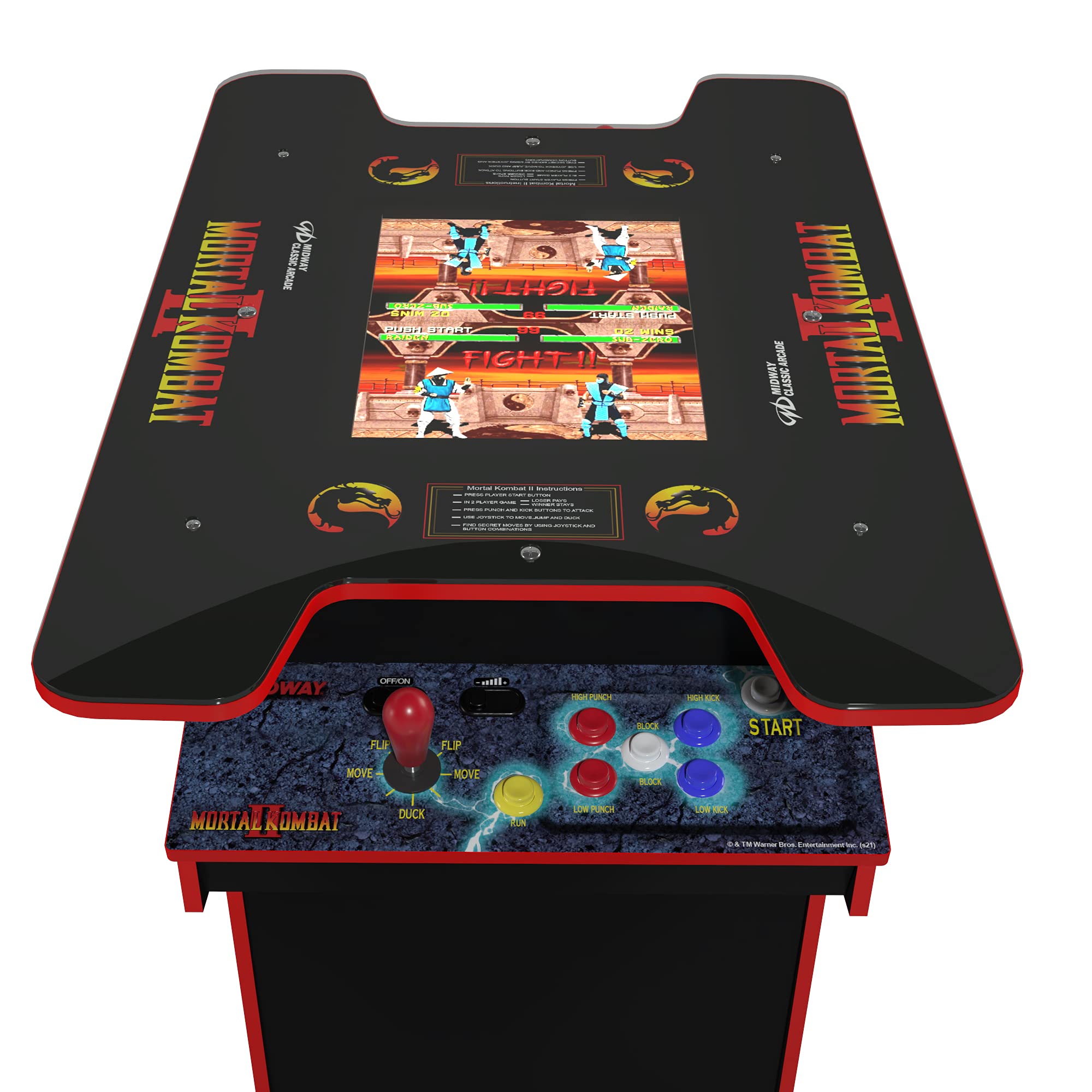 2025 Arcade1Up Mortal Kombat Head-to-Head Juego de Arcade
