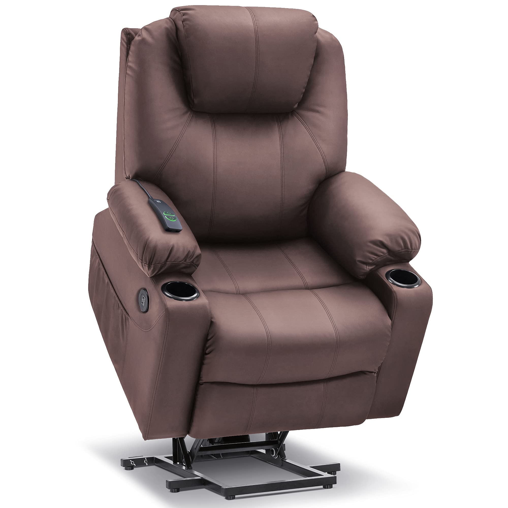 Mcombo Sillón Reclinable Eléctrico con Masaje y Carga USB